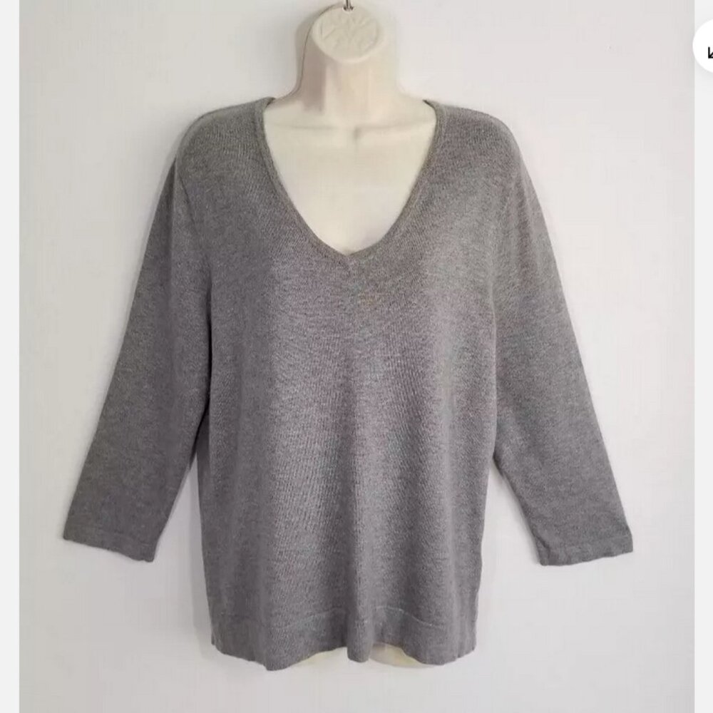 LANDS' END Thin Knit Sweater 6182E1M